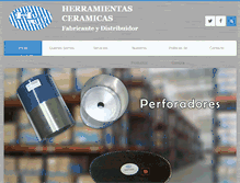 Tablet Screenshot of herramientasceramicas.com
